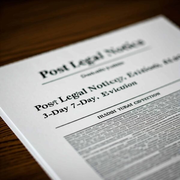 Post Legal Notices - Rental á la carte